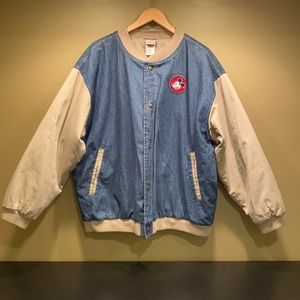 Disney - Mickey Mouse - Vintage Denim Bomber Jacket